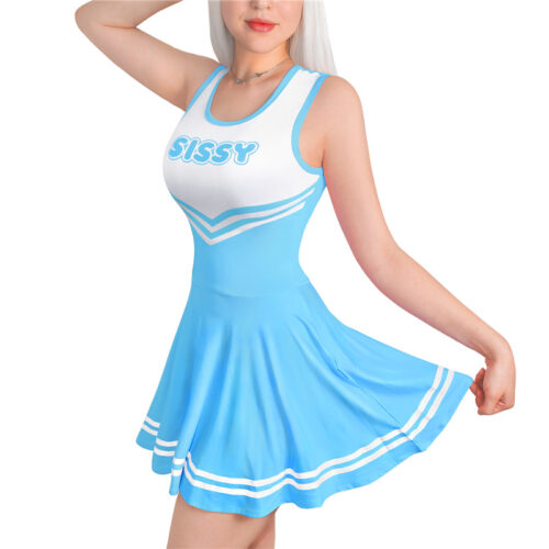 Cheer SissyUniversity Mini Dress Blue - Image 2
