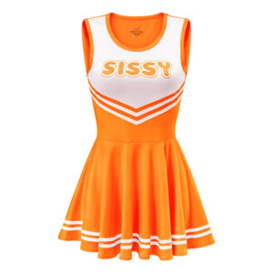 Cheer SissyUniversity Mini Dress Neon Orange