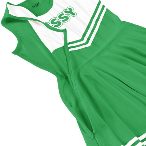 Cheer SissyUniversity Mini Dress Dark Green - Image 10