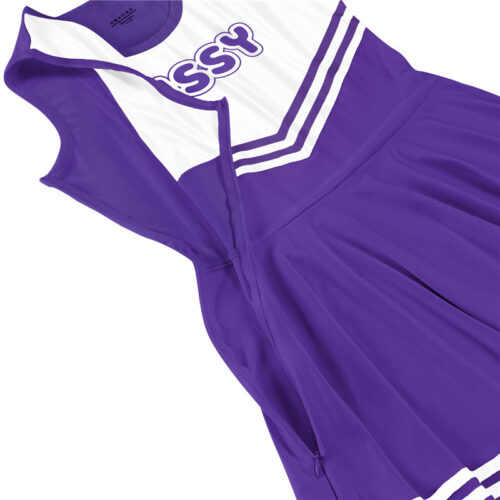 Cheer SissyUniversity Mini Dress Dark Purple - Image 10