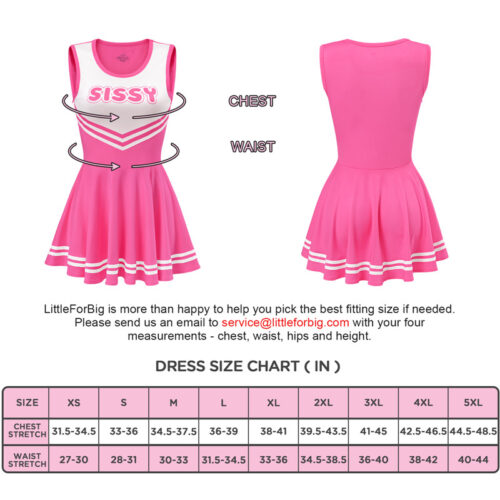 Cheer SissyUniversity Mini Dress Rose - Image 4