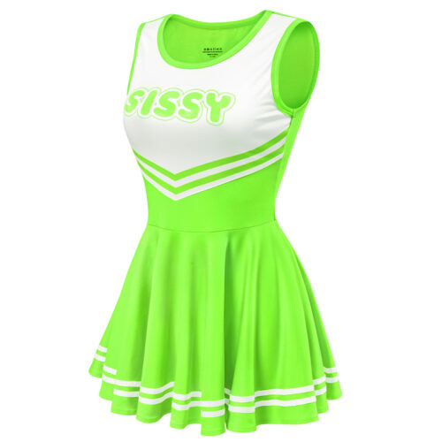 Cheer SissyUniversity Mini Dress Green - Image 2