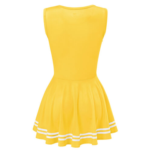 Cheer SissyUniversity Mini Dress Yellow - Image 7