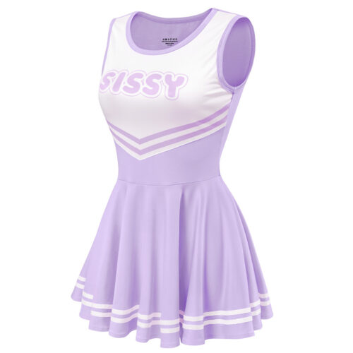 Cheer SissyUniversity Mini Dress Purple - Image 6