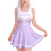 Cheer SissyUniversity Mini Dress Purple